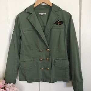 Cabi Military Style Green Jacket